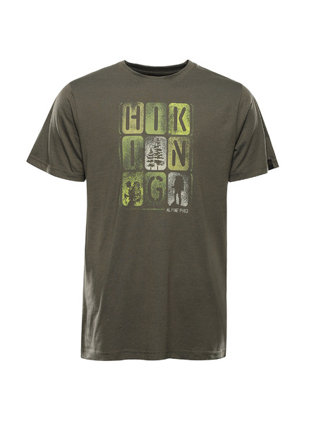 ALPINE PRO Мъжка бързосъхнеща тениска с Cool Dry ALPINE PRO BOLEN 2 stone gray вариант pa