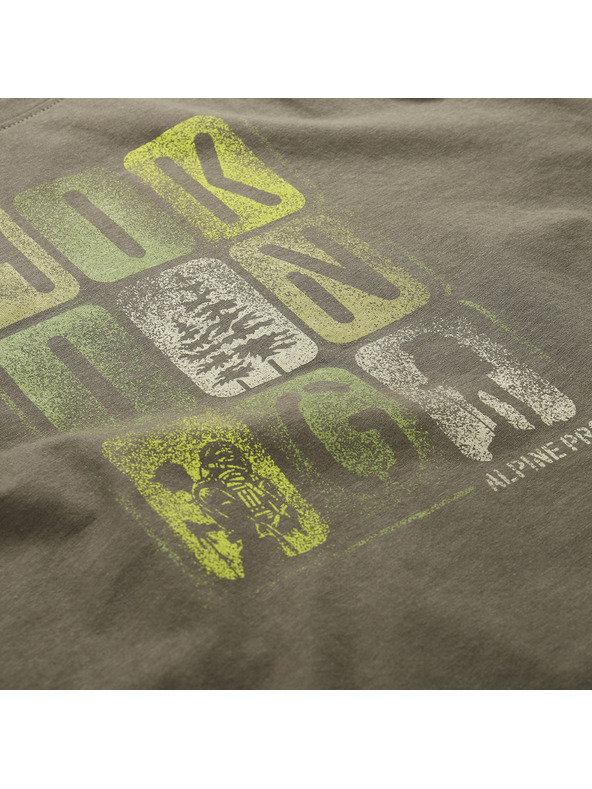 ALPINE PRO Мъжка бързосъхнеща тениска с Cool Dry ALPINE PRO BOLEN 2 stone gray вариант pa