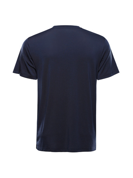 ALPINE PRO Мъжка функционална тениска с антибактериална обработка ALPINE PRO LYOR лунна океан