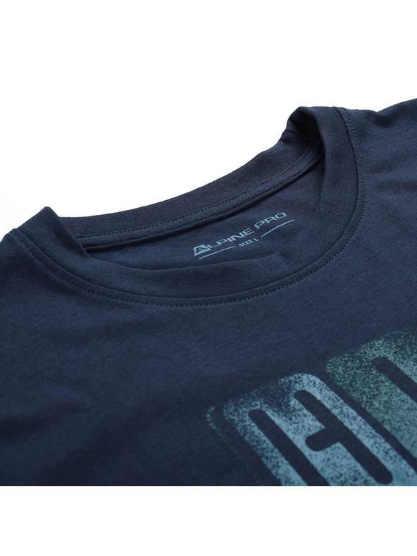 ALPINE PRO Мъжка бързосъхнеща тениска с Cool Dry ALPINE PRO BOLEN 2 лунно океанско синьо варианта pa