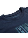 ALPINE PRO Мъжка бързосъхнеща тениска с Cool Dry ALPINE PRO BOLEN 2 лунно океанско синьо варианта pa