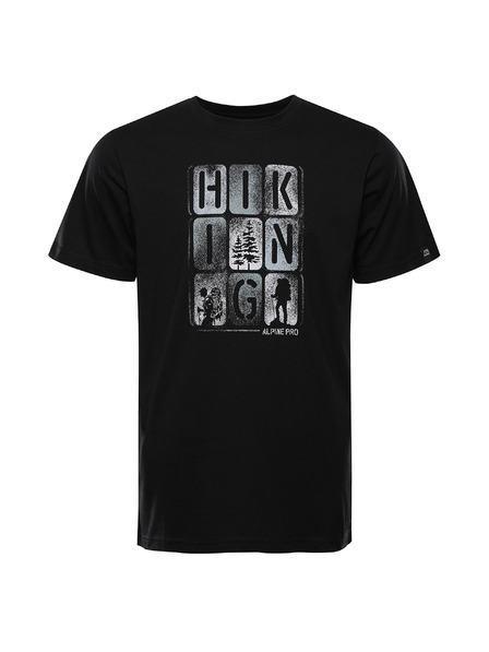 ALPINE PRO Мъжка бързосъхнеща тениска с охлаждащо сушене ALPINE PRO BOLEN 2 черен вариант па