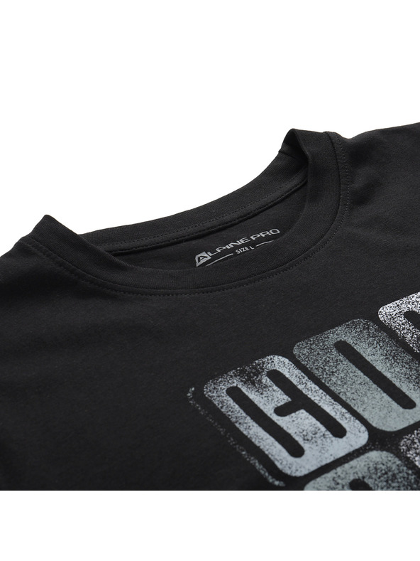 ALPINE PRO Мъжка бързосъхнеща тениска с охлаждащо сушене ALPINE PRO BOLEN 2 черен вариант па