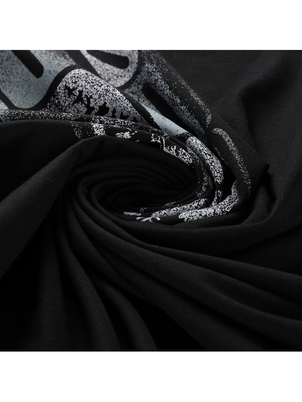 ALPINE PRO Мъжка бързосъхнеща тениска с охлаждащо сушене ALPINE PRO BOLEN 2 черен вариант па