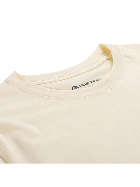 ALPINE PRO Мъжка памучна тениска ALPINE PRO DORG крем варианта pd