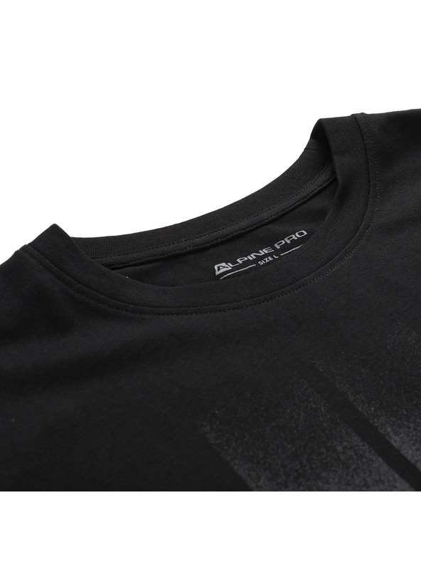 ALPINE PRO Мъжка бързосъхнеща тениска с охлаждащо сушене ALPINE PRO BOLEN 2 black pb