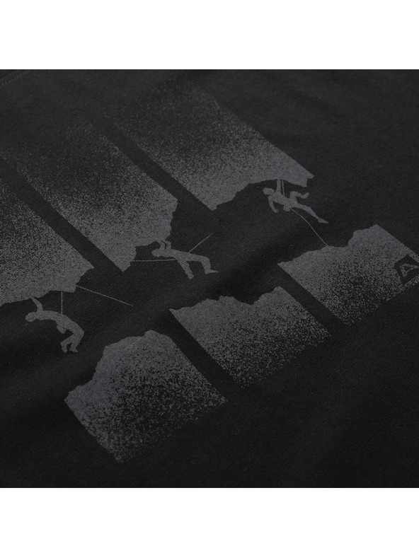 ALPINE PRO Мъжка бързосъхнеща тениска с охлаждащо сушене ALPINE PRO BOLEN 2 black pb