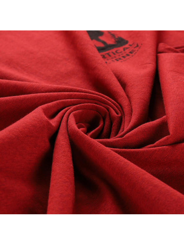 ALPINE PRO Мъжка тениска от немачкащ се материал ALPINE PRO NOGER кардинал вариант pb