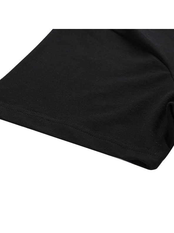 ALPINE PRO Мъжка памучна тениска ALPINE PRO DORG черна варианта pa