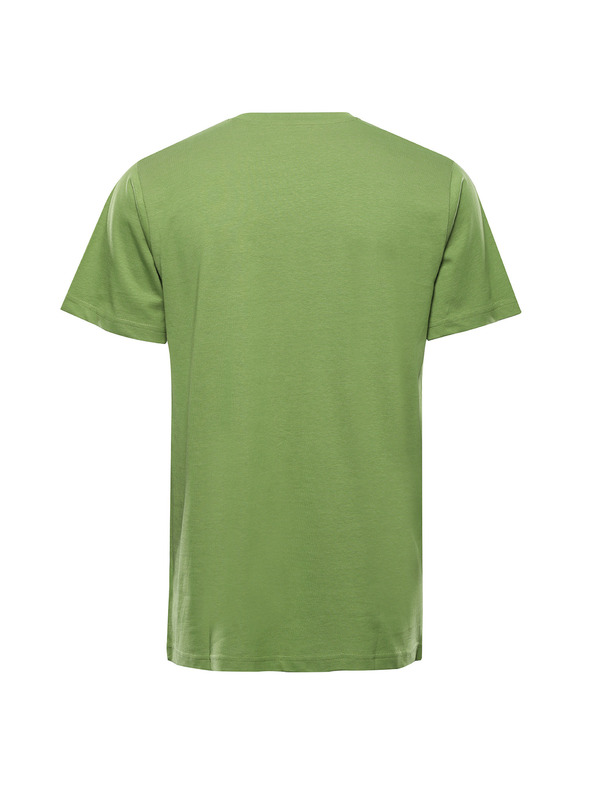 ALPINE PRO Мъжка тениска от органичен памук ALPINE PRO TERMES 3 peridot вариант pa