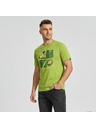 ALPINE PRO Мъжка тениска от органичен памук ALPINE PRO TERMES 3 peridot вариант pa