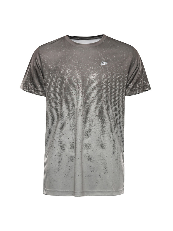 ALPINE PRO Мъжка функционална тениска с Cool Dry ALPINE PRO QUATR каменносиво вариант pd