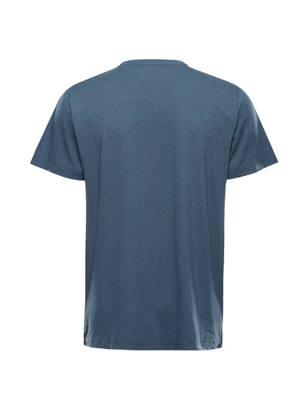 ALPINE PRO Мъжка тениска от немачкащ се материал ALPINE PRO GORAF 2 тъмно метално синьо вариант pa