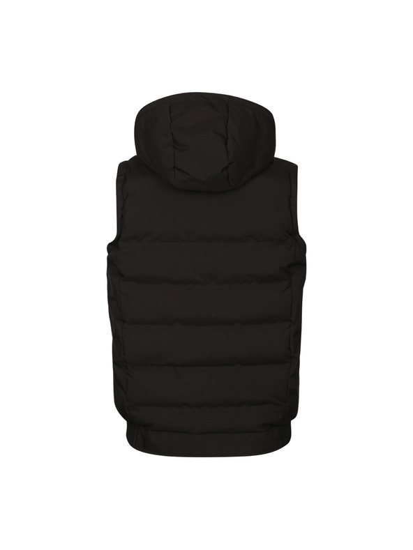 ALPINE PRO Мъжка отоплена жилетка с USB тип a ALPINE PRO HEAT черен