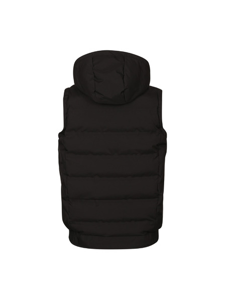 ALPINE PRO Мъжка отоплена жилетка с USB тип a ALPINE PRO HEAT черен