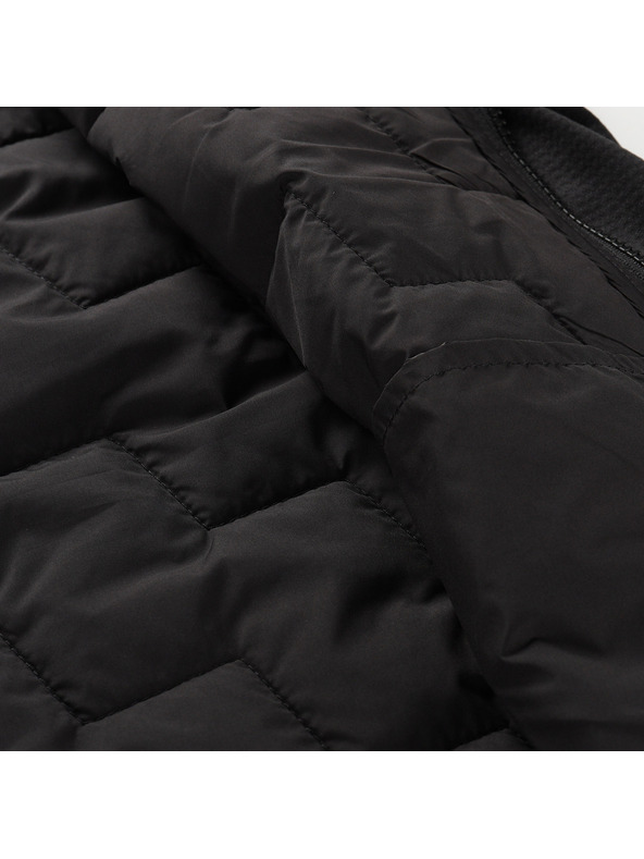 ALPINE PRO Мъжка топла жилетка с мериново пълнене ALPINE PRO NERC black