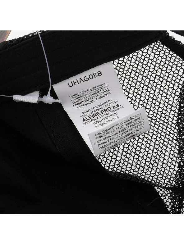 ALPINE PRO Спортна шапка с козирка ALPINE PRO SQUIRREL 3 черна