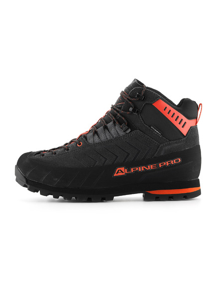 ALPINE PRO Outdoor обувки с ptx мембрана ALPINE PRO NONE тъмно сиво