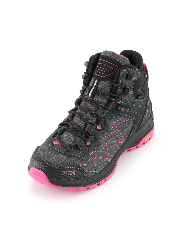 ALPINE PRO Outdoor обувки с ptx мембрана ALPINE PRO CERNE 2 тъмно сиво