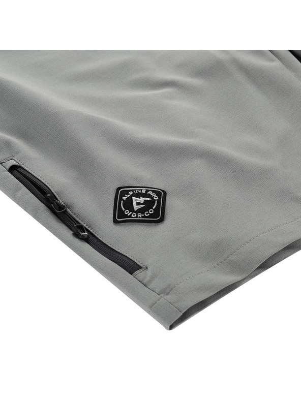 ALPINE PRO Мъжки бързосъхнещи къси панталони ALPINE PRO ZAMB 4 сянка