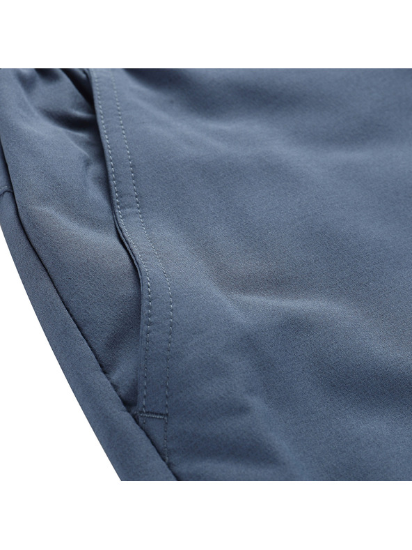 ALPINE PRO Мъжки бързосъхнещи къси панталони ALPINE PRO ZAMB 4 тъмно метално синьо