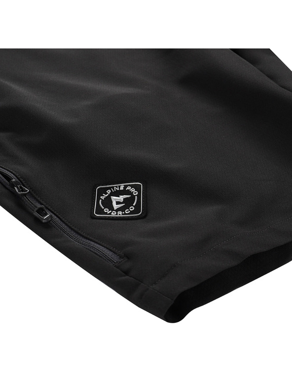 ALPINE PRO Мъжки бързосъхнещи къси панталони ALPINE PRO ZAMB 4 черно