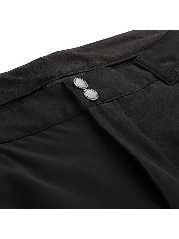 ALPINE PRO Мъжки softshell къси панталони с cool dry ALPINE PRO BAK 2 black