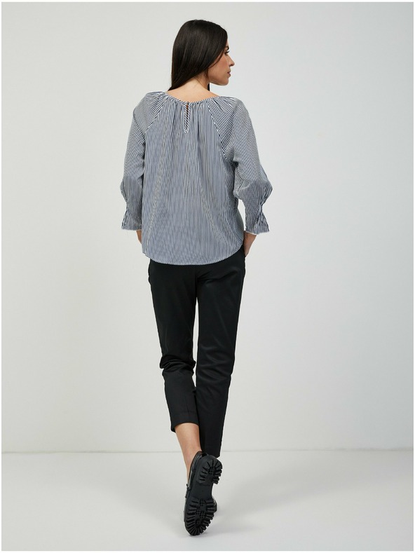 Orsay Синя блуза на райе ORSAY