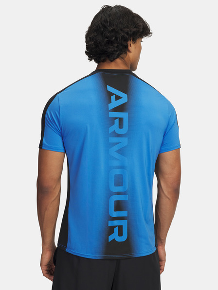 Under Armour Мъжка тениска Under Armour UA HG Wordmark SS-BLU