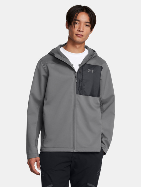 Under Armour Мъжки анцуг Under Armour SHIELD HOODED JACKET-GRY