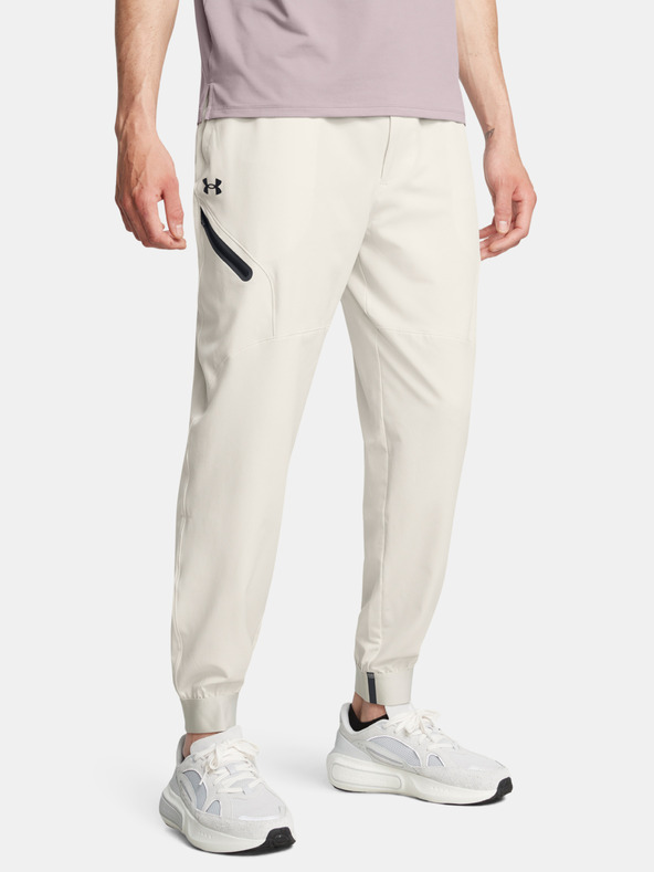Under Armour Мъжки долнища Under Armour UA Unstoppable Joggers-WHT