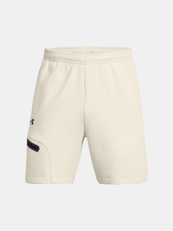 Under Armour Мъжки шорти Under Armour UA Unstoppable Flc Shorts-WHT
