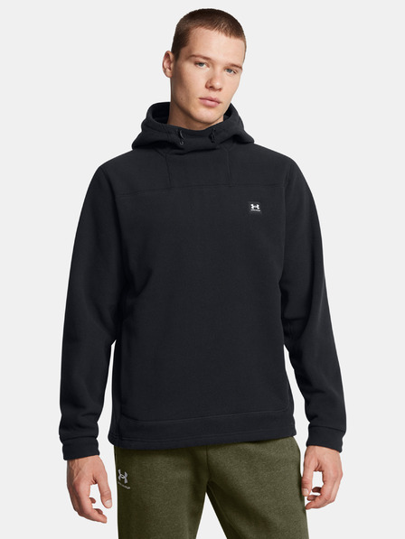 Under Armour Мъжки суитшърт Under Armour UA Expanse Fleece Hoodie-BLK