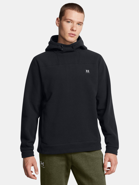 Under Armour Мъжки суитшърт Under Armour UA Expanse Fleece Hoodie-BLK