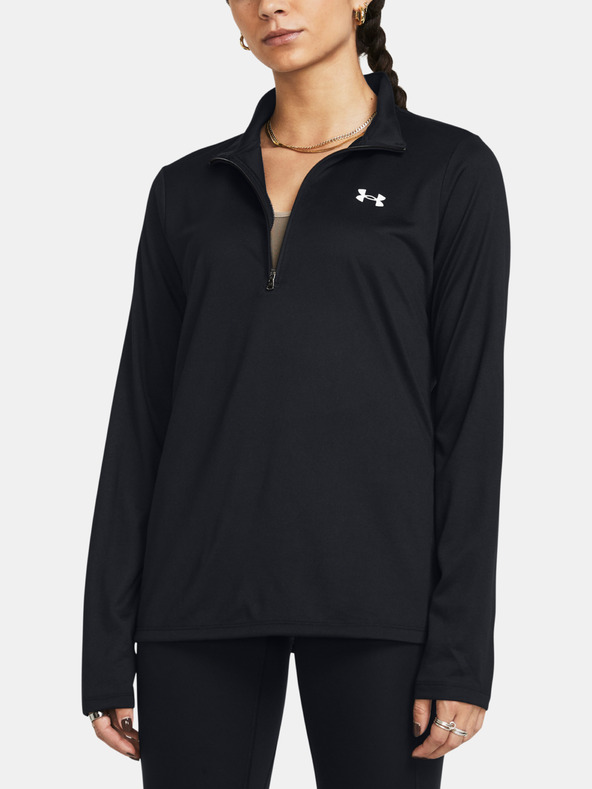 Under Armour Дамска тениска Under Armour Tech 1/2 Zip- Solid