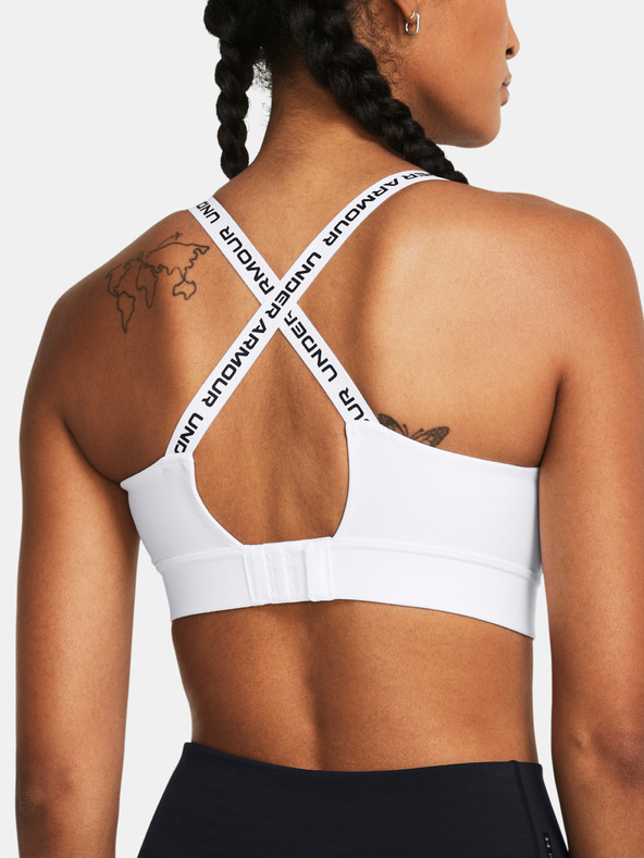 Under Armour Дамски сутиен Under Armour UA Infinity Mid 2.0 Bra-WHT
