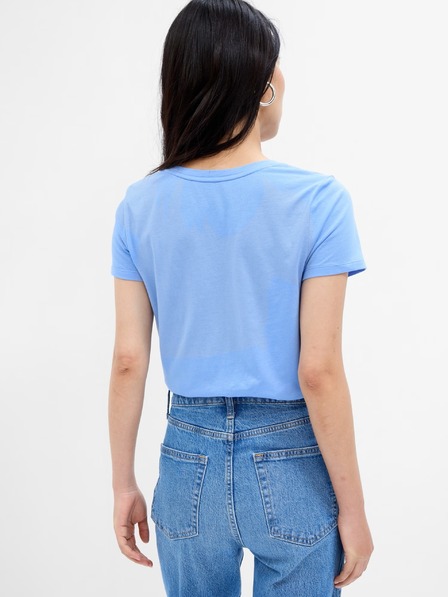 GAP Тениска с V-образно деколте GAP