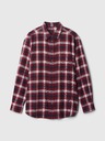 GAP Oversize фланелена риза Big Shirt GAP