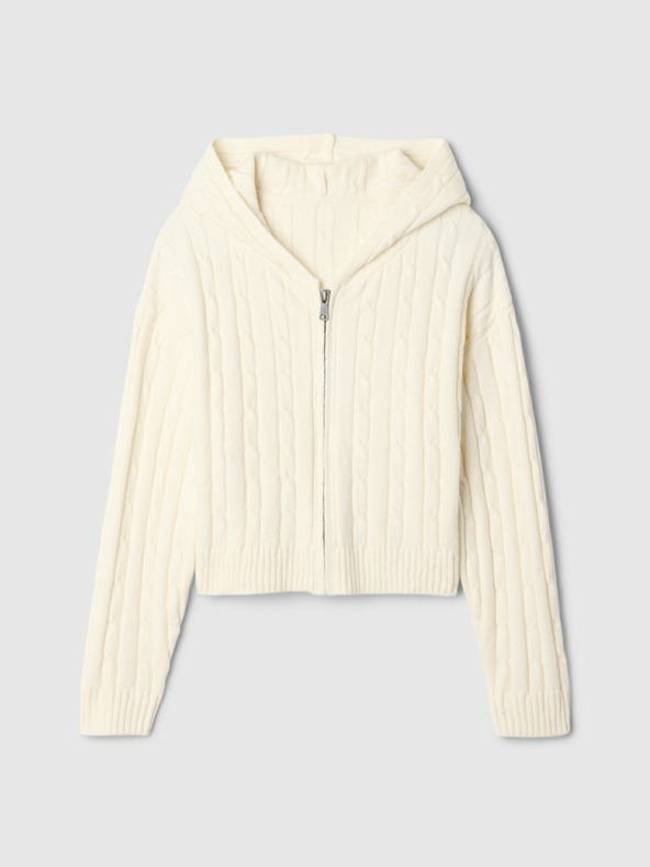 GAP CashSoft GAP Детски пуловер с цип