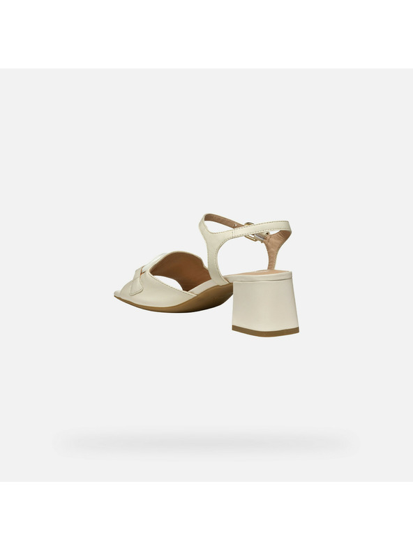 Geox Кремави дамски сандали Geox New Eraklia 50 T