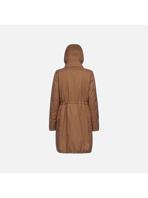 Geox Кафяво дамско палто Geox Eleana