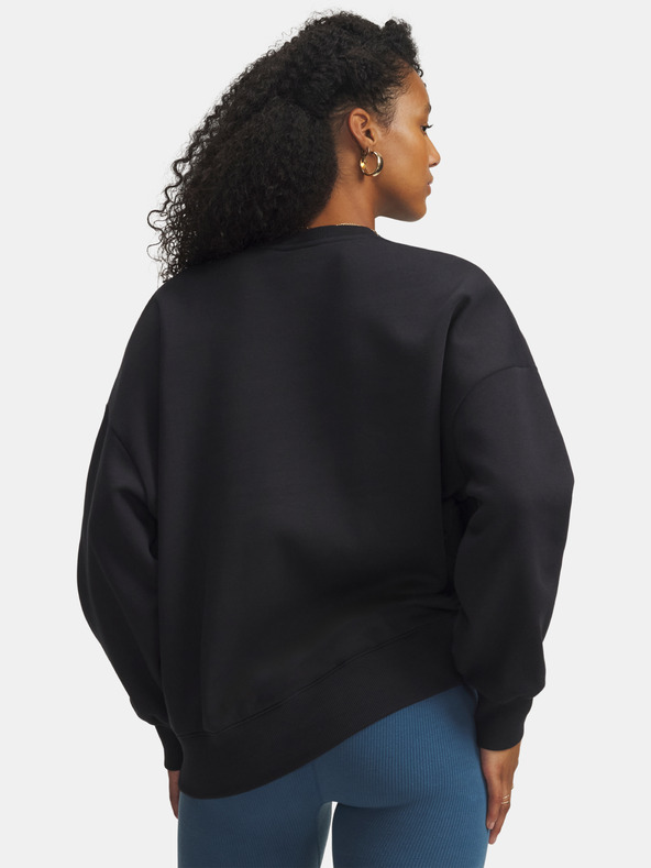 Under Armour Дамски суитшърт Under Armour Rival Flc OS Varsity Crew-BLK