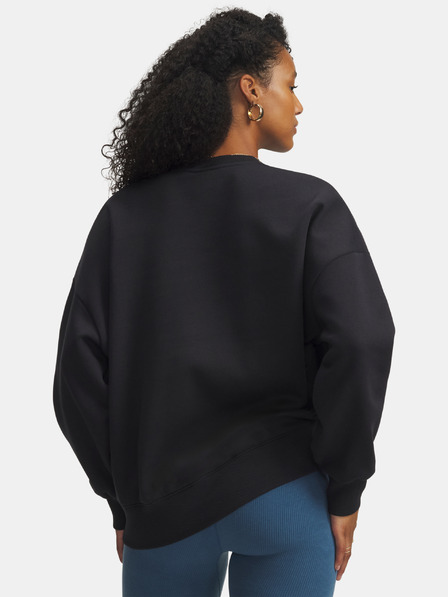 Under Armour Дамски суитшърт Under Armour Rival Flc OS Varsity Crew-BLK