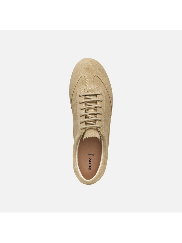 Geox Бежови дамски тенис обувки Geox Vega