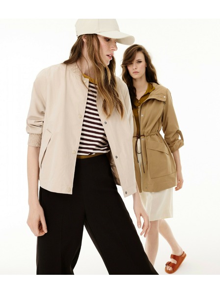 Geox Бежова дамска паркa Geox Dandra