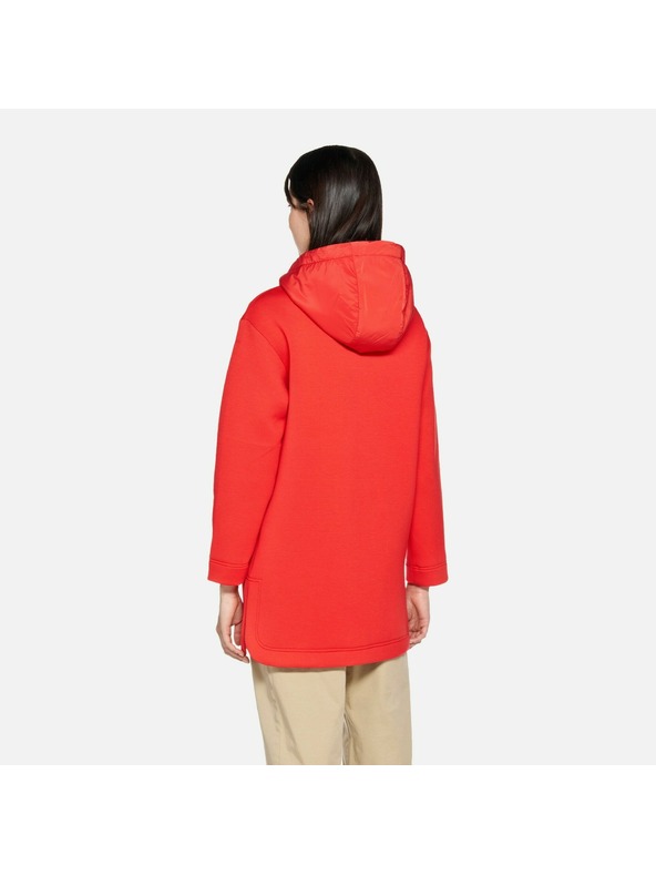 Geox Червена дамска паркa Geox Sweater