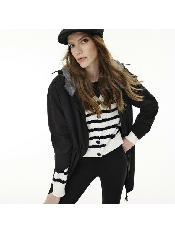 Geox Черна дамска паркa Geox Hoara