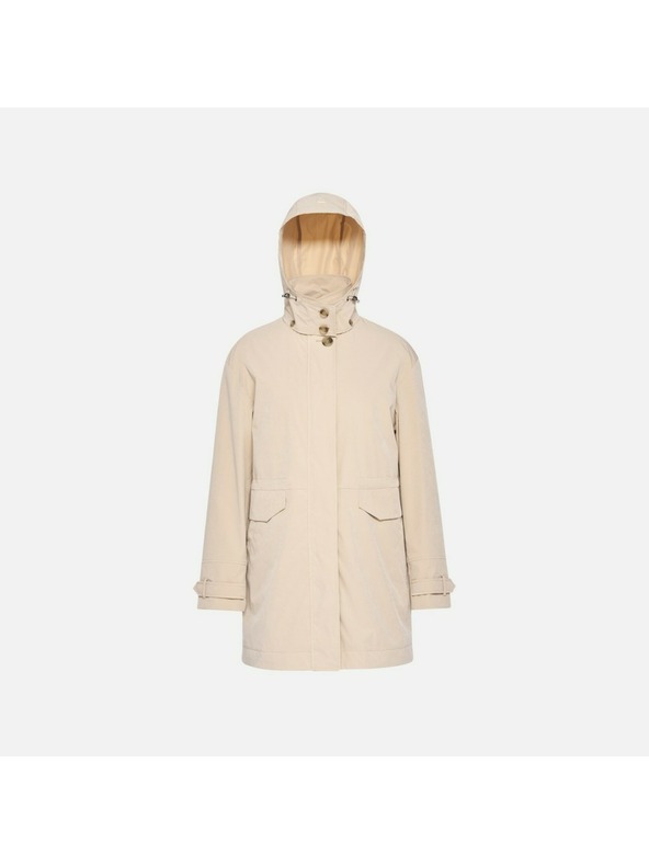 Geox Бежова дамска паркa Geox Mantinea