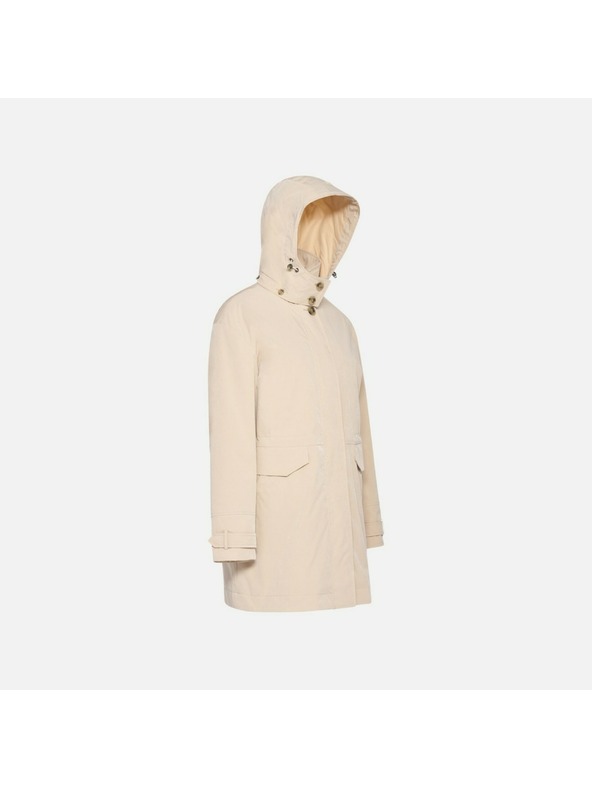 Geox Бежова дамска паркa Geox Mantinea