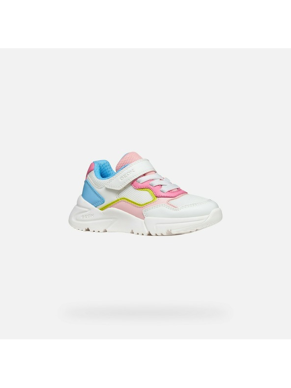 Geox Бели момичешки маратонки Geox Loftus
